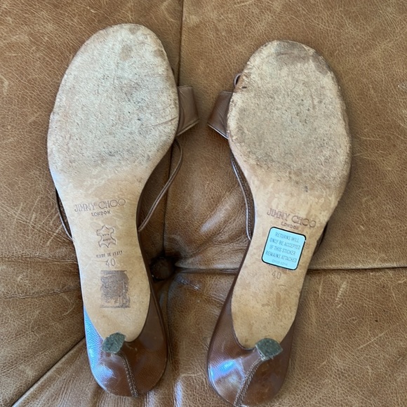 Jimmy Choo Studded Kitten Heels - Picture 4 of 6